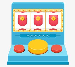 手绘红包游戏机免抠图免抠