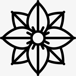 铁线莲图标免抠