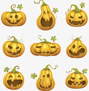 万圣节南瓜头免抠