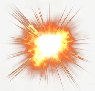 爆炸火光特效免抠