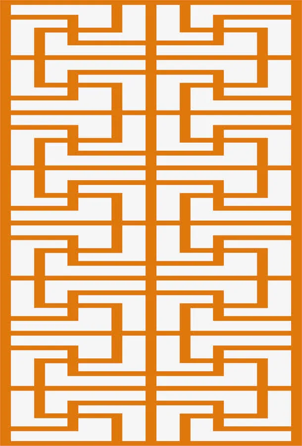 边框古典古风窗棂免抠