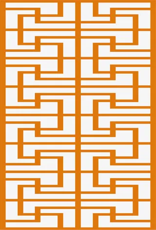 边框古典古风窗棂免抠