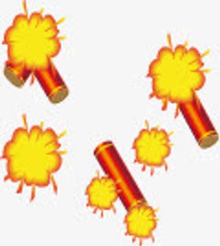 鞭炮新年春季特惠免抠