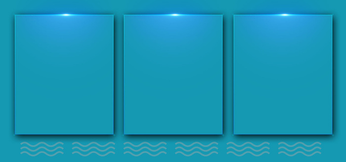 蓝色光感相框背景高清