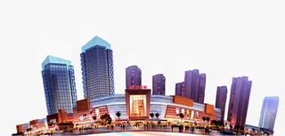 购物商业街免抠