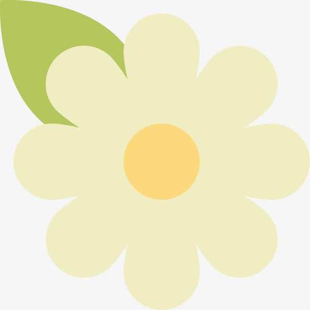 手绘小花矢量图免抠