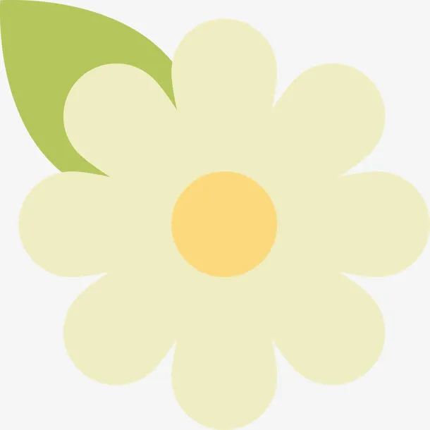 手绘小花矢量图免抠