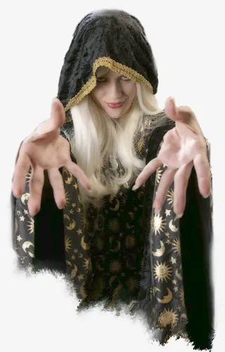 万圣节女巫婆免抠