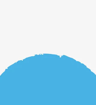 蓝色边框png免抠