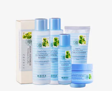 植源草本祛痘套装免抠