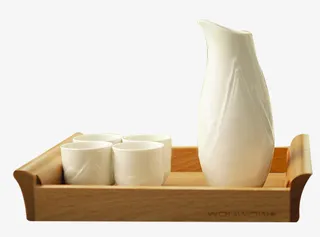 复古中式酒具套装免抠