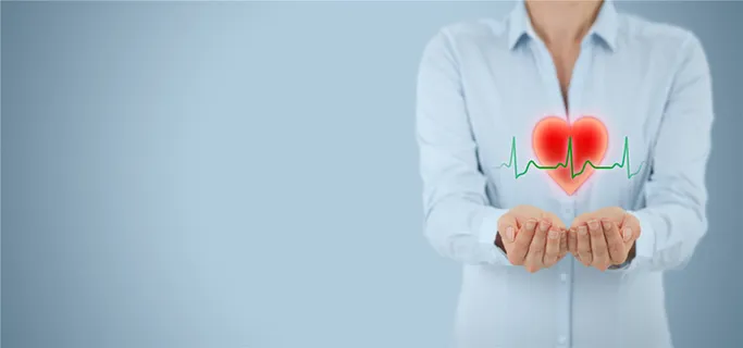 医疗主题心形海报高清