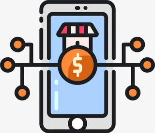 科技手机设计图标免抠