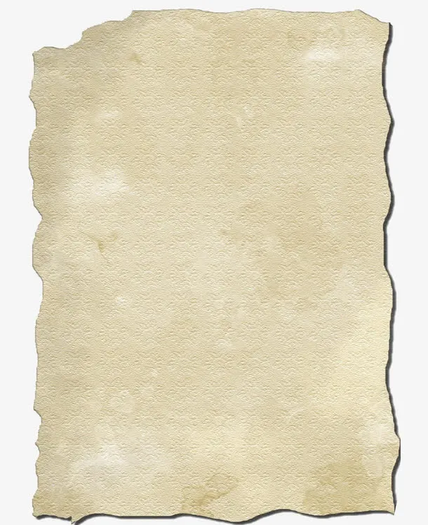 纸张免抠