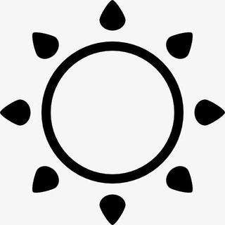 阳光明媚的图标免抠