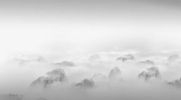 云层 山峦 背景素材