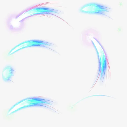 炫光图片渲染特效免抠