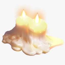 蜡烛万圣节蜡烛免抠
