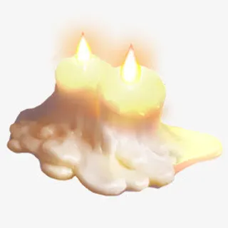 蜡烛万圣节蜡烛免抠