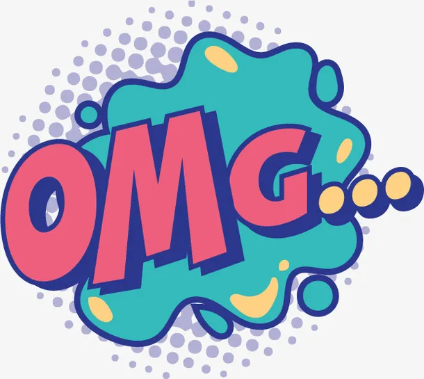 OMG卡通图标免抠