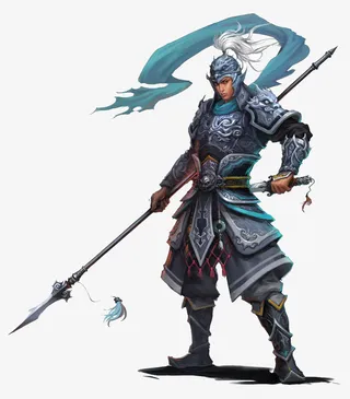 古代帅气将士免抠