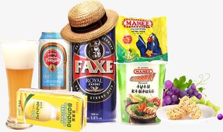 多种进口零食包装免抠