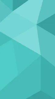 绿色几何拼接大屏免抠