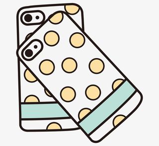 手绘手机外壳装饰免抠