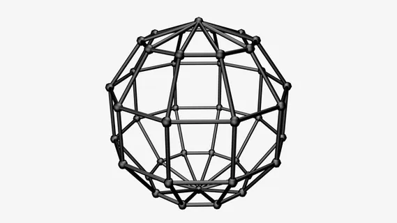 晶格元素 装饰科技 透明材质免抠