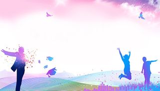 创意毕业季海报素材背景高清