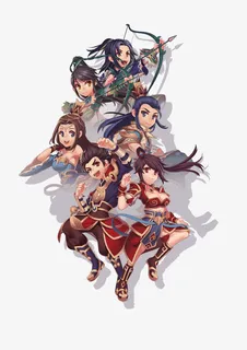 卡通Q版古风侠客人物免抠