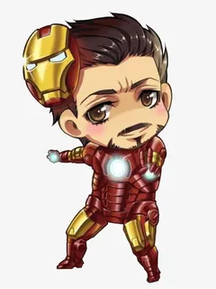 可爱的钢铁侠免抠