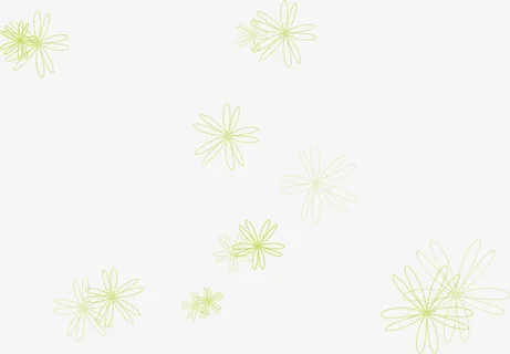 绿色花纹漂浮免抠 绿色花纹漂浮免抠