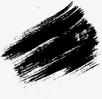 中秋节黑色毛笔笔迹免抠