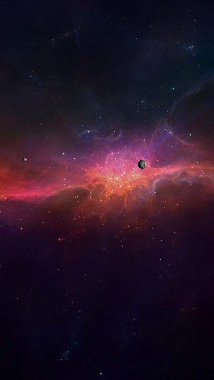 星空科技感企业商务素材H5背景高清