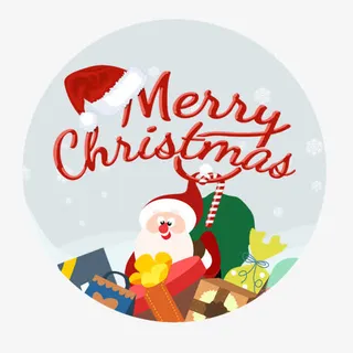 圣诞标签免抠