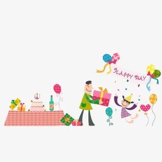 小公主的生日party免抠