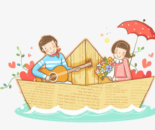 小船约会男女免抠