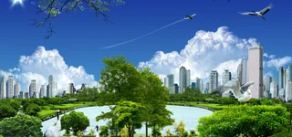 城市建筑背景高清