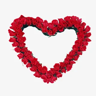 玫瑰花环免抠