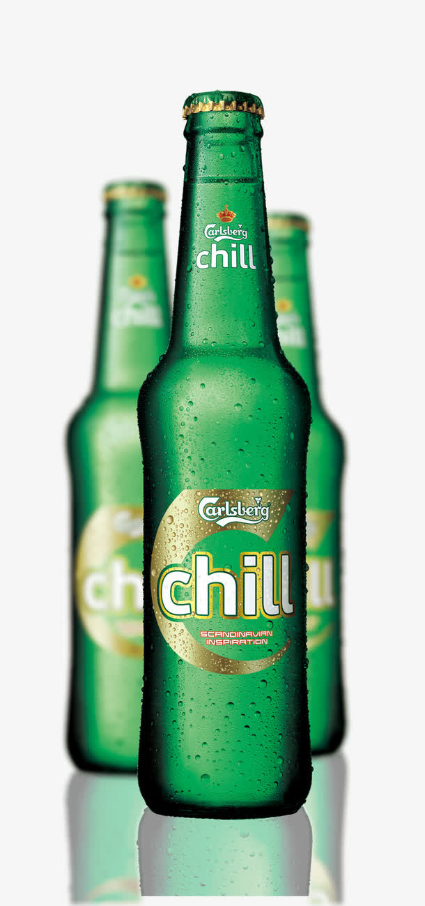 产品实物嘉士伯啤酒免抠