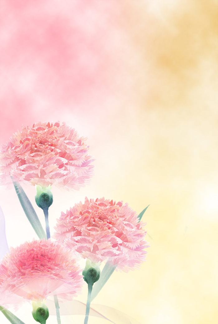 女人节渐变花朵海报背景素材高清