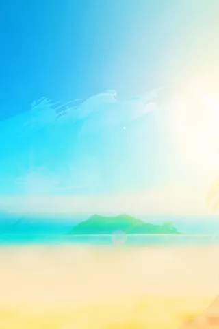 浅色海滩背景高清