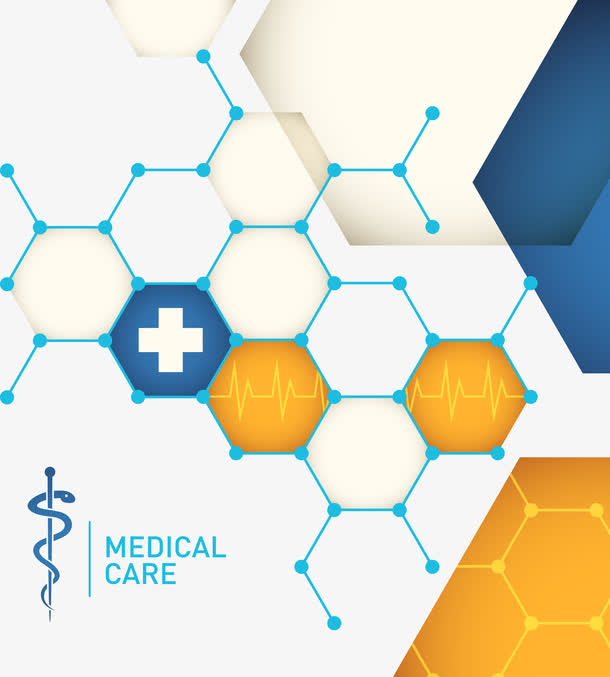 背景设计模板医疗卫生布局