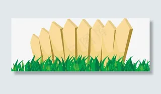 木栏png矢量素材免抠