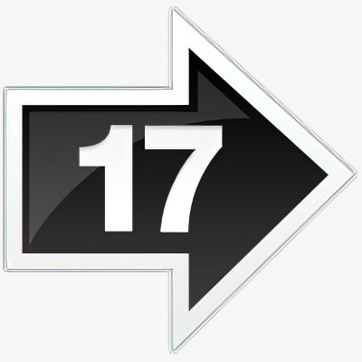 箭头序号17免抠