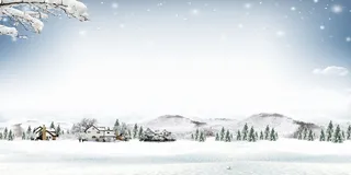 冬季简约背景高清