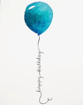 生日快乐气球免抠