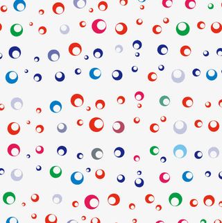 抽象炫彩几何球圈圈底纹免抠