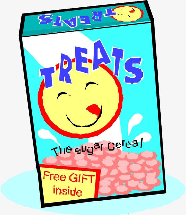 卡通盒子免抠